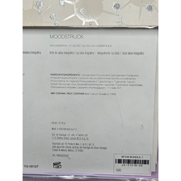 Younique Moodstruck Gift Set Holographic Highlighter Stick and Lip Gloss NEW - Picture 6 of 6